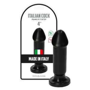 Toyz4Lovers Gino Dildo z przyssawką, Czarne