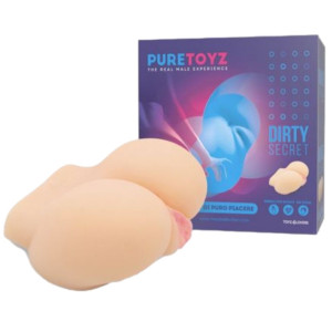 Puretoyz Dirty Secret Realistyczny masturbator - pochwa, Cielisty TPR