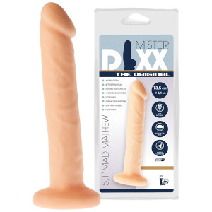 Dream Toys MR. DIXX MAD MATHEW 5.1" Dildo Realistyczne z przyssawką, Cieliste