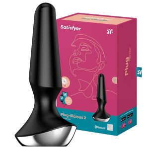 Satisfyer - Vibrator ilicious 2 Wibrujący korek Analny, USB Czarny
