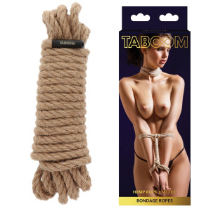 Scala Hemp Rope 5 Meter 7 mm Lina do krępowania - 5 metrów, Beżowa