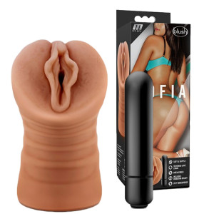 Blush  SOFIA MOCHA Masturbator Realistyczny z wibracjami