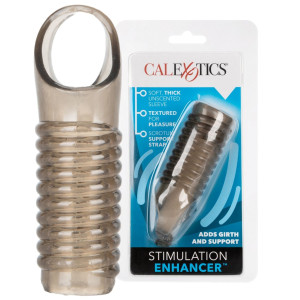 Calexotics Stimulation Enhancer Nakładka na penisa z wypustkami i opaską na jądra