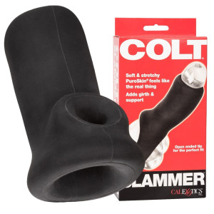 COLT SLAMMER Nakładka na penisa, Czarna