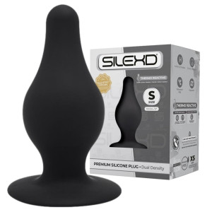 SD.Model 2 M. Black Korek Analny, Czarny Silikonowy