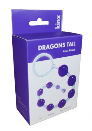 Kinx Dragonz Tail Anal Beads  - Progresywne koraliki analne