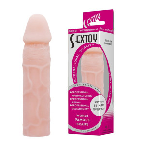 BAILE - SEXTOY Bendable Realistyczne Dildo z kręgosłupem, Cieliste TPR