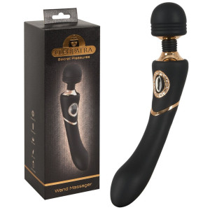Cleopatra Wand Massager, USB Czarny