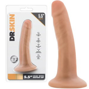 Blush DR. SKIN 5.5' Realistyczne dildo z przyssawką, Beżowe