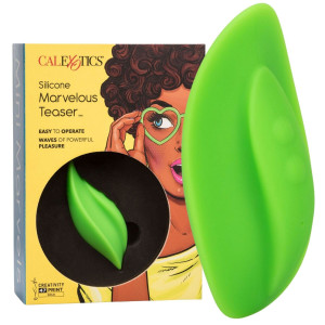 Calexotics Silicone Marvelous Teaser Stymulator łechtaczki, USB Zielony Silikonowy