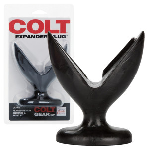 COLT EXPANDER PLUG Rozpychający korek analny, Czarny TPR