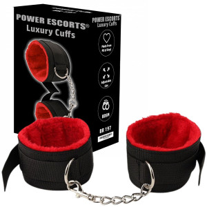 Luxury cuffs Kajdanki erotyczne z łańcuszkiem