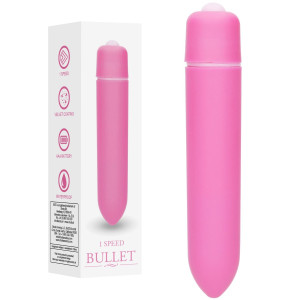Shots 1 Speed Bullet - Klasyczny wibrator, ABS Różowy