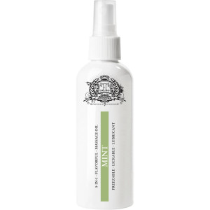 Lubrykant na bazie wody - Ice Lubricant - Mint - 80 ml smakowy z efektem wibracji - Shots
