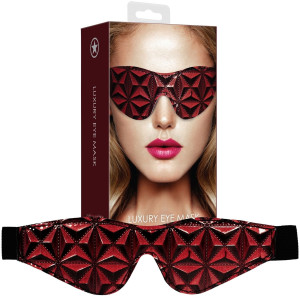 Luxury Eye Mask - Burgundy
