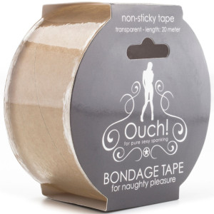 Shots Bondage Tape - Transparentna taśma do krępowania, BDSM