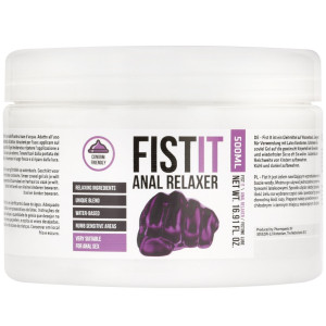 Lubrykant analny - Fist It! Anal Relaxer - 500 ml  - na bazie wody, długotrwały - Shots