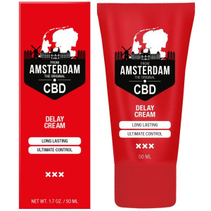 Krem opóźniający wytrysk - Delay Cream 50 ml - z olejkiem CBD - dłuższy seks - Shots