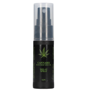Spray opóźniający wytrysk - Cannabis With Hemp Seed Oil - Delay Spray - 15 ml - Shots
