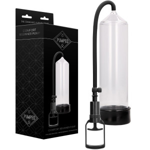 Shots Comfort Beginner Pump - Klasyczna pompka powiększająca penisa, Przezroczysta