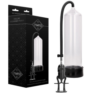 Shots Deluxe Beginner Pump - Klasyczna pompka do penisa, Przezroczysta