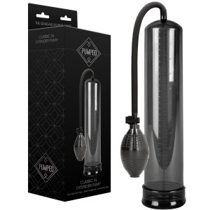 Shots Classic XL Extender Pump - Klasyczna pompka do penisa, Czarna