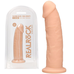 Shots Silicone Dildo Without Balls - 22,8 cm - Realistyczne dildo z przyssawką, Cieliste