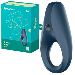 Satisfyer Rocket Ring - Profesjonalny pierścień erekcyjny z wibracjami, USB