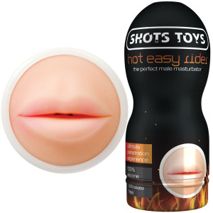 Shots Easy Rider Hot Masturbator - Masturbator realistyczny - usta, Cyberskóra