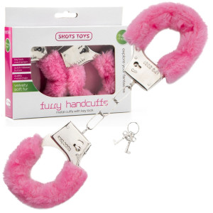Furry Handcuffs - Pink