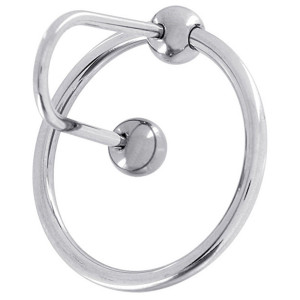 Stalowy Ring z plugiem do cewki - Steel Ring (25 mm) - Stal nierdzewna - Shots