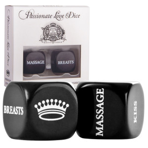Shots Passionate Love Dice Zestaw kości do erotycznych igraszek