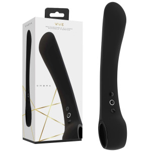 Shots Ombra - Bendable Vibrator Punkt G - Wibrator do punktu G, USB Czarny