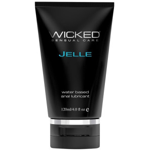 Lubrykant analny na bazie wody - JELLE 120 ML - doskonale nawilżający - WICKED
