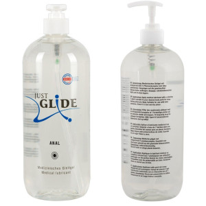 Lubrykant analny na bazie wody - Anal 1000 ml - długotrwałe nawilżenie - Just Glide