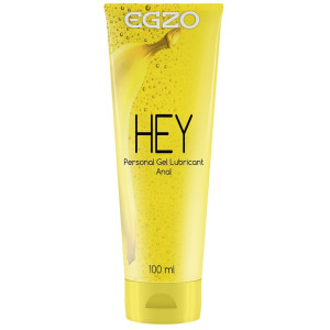 Lubrykant na bazie wody - HEY, 100 ml - bananowy - analy - EGZO