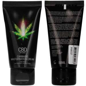 Krem do masturbacji - Masturbation Cream For Her 50 ml - z olejkiem CBD - Shots