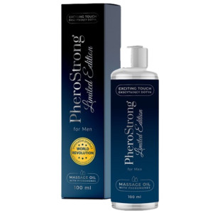 Olejek do masażu erotycznego - LIMITED EDITION 100 ml - z feromonami - PheroStrong