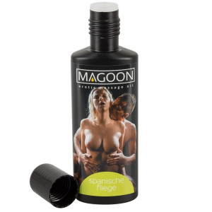 Olejek do masażu - 100 ml - o zapachu hiszpańskiej muchy - Magoon