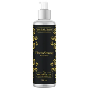 Olejek do masażu erotycznego z feromonami - 100 ml dla kobiet - PheroStrong