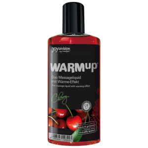 Olejek do masażu erotycznego - WARMup Wiśnia 150 ml - Joy Division