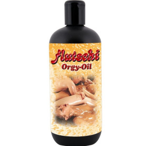 Olejek nawilżający do masażu erotycznego - Flutschi 500 ml - śliski i nawilżający - Orgy Oil
