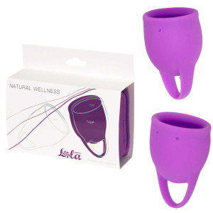 Zestaw kubeczków menstruacyjnych - 2 szt. - Silikonowe - Lola Toys