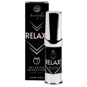 Lubrykant analny na bazie wody - RELAX! ANAL GEL 15 ML - z efektem odprężenia - Secret Play