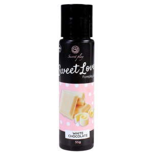 Lubrykant jadalny do zabaw oralnych - Chocolate GEL - 60 ML - o smaku czekoladowym - Secret Play