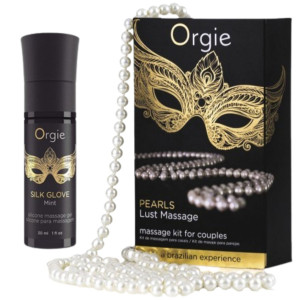 Lubrykant silikonowy do masażu perłowego - PEARL LUST MASSAGE - 30 ML - Orgie