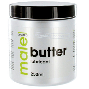 Masło do miłości analnej - Male Butter 250 ml. - lubrykant analny - nawilżający - Cobeco