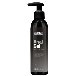 Lubrykant analny - CoolMann Anal Gel (150 ml) - do zabaw analnych, nawilżający