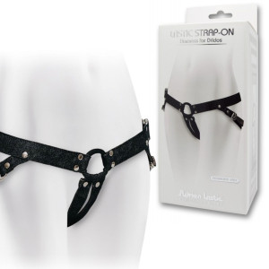 CNEX Uprząż/Lastic Strap-On - klasyczna, Czarna