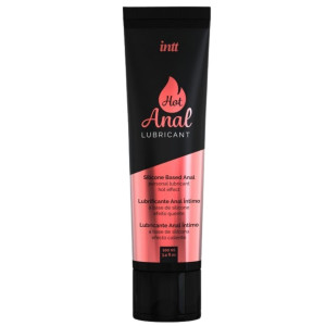 Lubrykant silikonowy - HOT ANAL 100 ml - analny z efektem rozgrzewania i nawilżenia - INTT